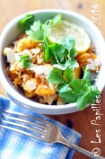 Mijoté de butternut aux pois chiches, fruits secs et ...