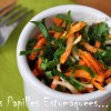Salade ail des ours carotte herbes celeri 01