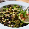 Salade roti chou romanesco pistache asiatique 01